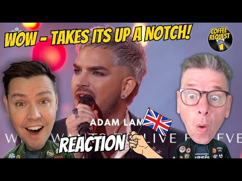 BRITS REACT to Adam Lambert - Who Wants to Live Forever | Polar Music Prize