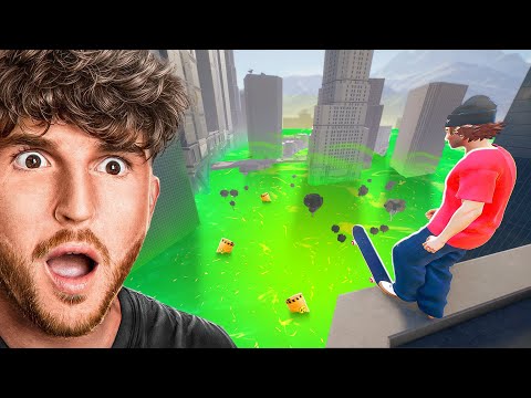 Skate But The FLOOR IS ACID..