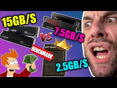 🛑 T705 vs 990 Pro vs Optane RAID BENCHMARKS 😱👑 DIRECT STORAGE