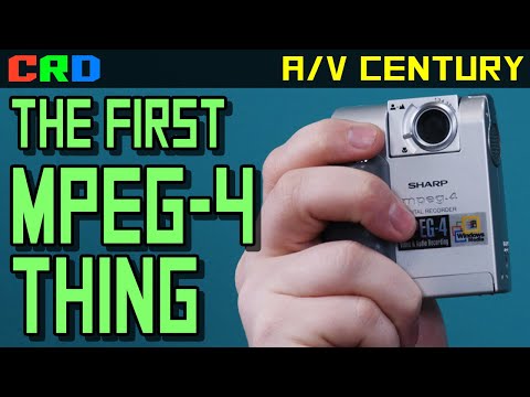 The first thing that ever used MPEG4 [Sharp VN-EZ1]