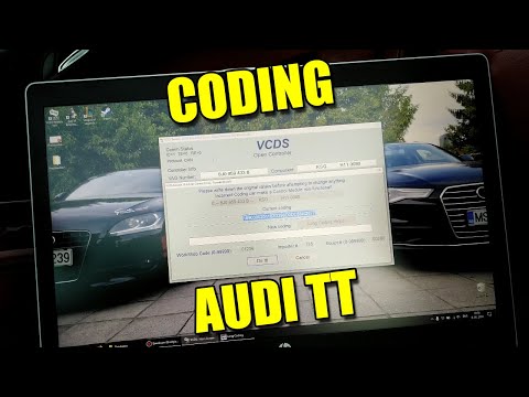 Activate Remove Windows, Beep Sound, Mirror Dipping, and DRL off with Blinker on Audi TT Mk2