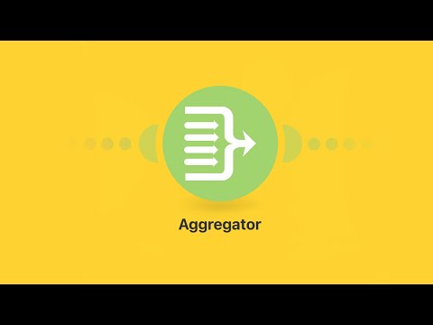 How to use AGGREGATORS in Make.com (formerly Integromat)