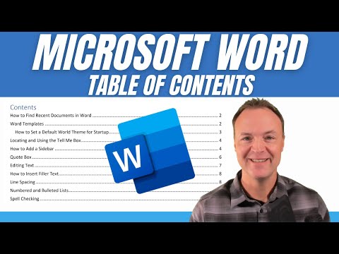 Quickly Add a Table of Contents in Microsoft Word