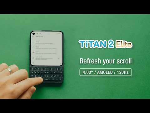 Titan 2 Elite 4th Teaser: 4.03" AMOLED Display Confirmed! vs Clicks Communicator