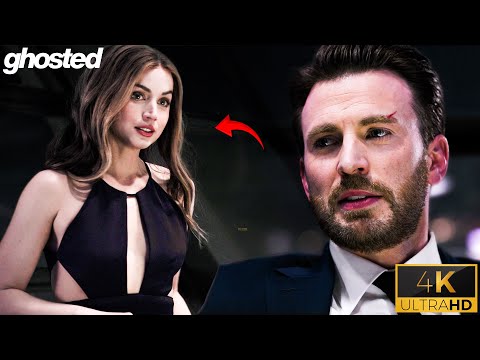 Ana de Armas Surprises Chris Evans at Secret Meeting - Ghosted Final Mission Scene