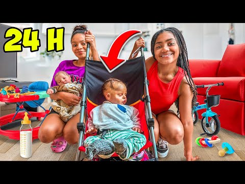 REBORN BABY MOMS FOR 24hrs 😱