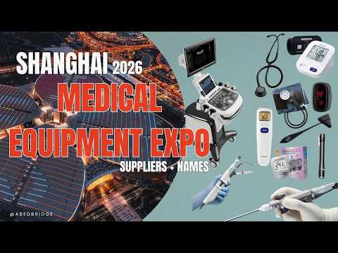 Medical Equipment Expo Shanghai 2026 Walkthrough | +100 Suppliers and New Products | Names Included