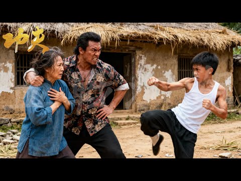 A bully torments the poor, but the kung fu young man can’t stand it anymore—he beats him up hard!