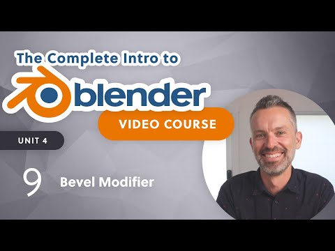Blender Beginner Tutorial – Bevel Modifier