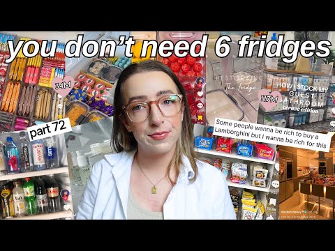 tiktok restock videos are insane and the overconsumption is out of control