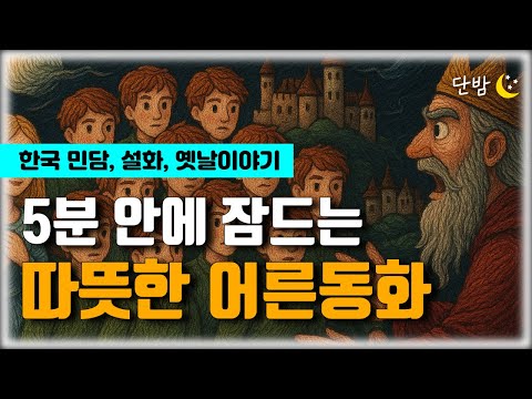 깊은 잠에 빠지는 이야기 보따리 '열두 왕자'ㅣ 한국 민담, 설화🌙ㅣ책 읽어주는 남자 📖ㅣ잠 잘때 듣는 이야기 ㅣ 오디오북