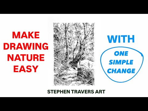 Simple Way to Draw Nature