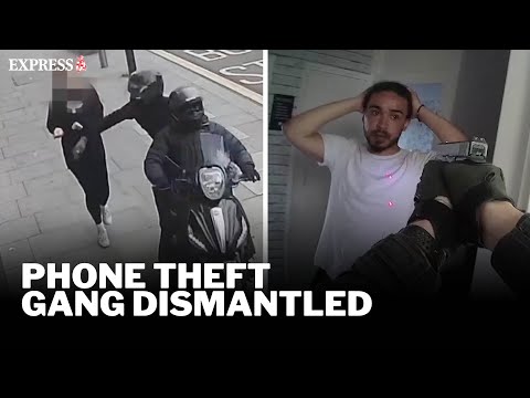 Police conduct UK’s largest phone theft crackdown as major criminal network CRUSHED
