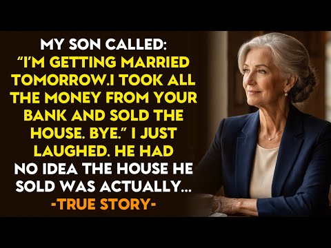 HER TRUE STORY 👵💔 My Son Called Me “I’m Getting Married Tomorrow. I Took All Your Money.” I Just...