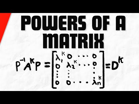 Powers of a Matrix with Diagonalization | Linear Algebra
