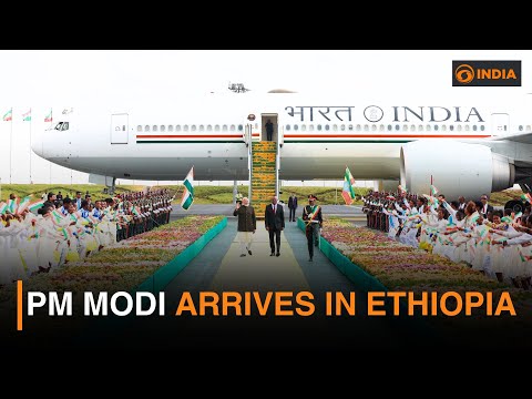 PM Modi Arrives in Ethiopia & more updates | DD India live | 6 PM IST