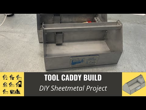 DIY Tool Caddy - Sheetmetal FREE PLANS