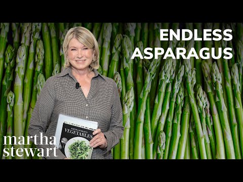 Martha Stewart's Best Asparagus Recipes | Asparagus Soup, Salad, and Sushi