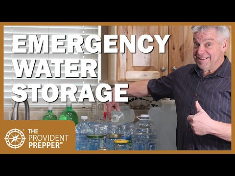 How to Store Water for Emergencies