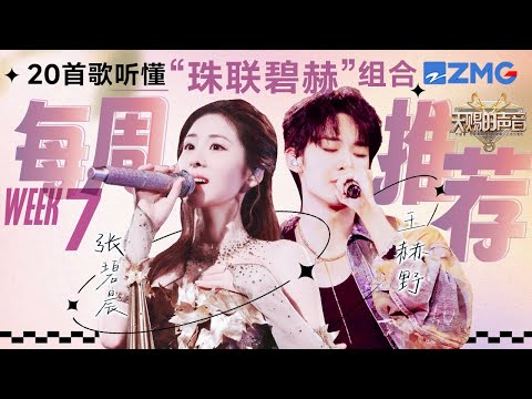 【张碧晨&王赫野】张碧晨与王赫野完成三搭 两人一开口宿命感拉满｜天赐的声音 主题特辑