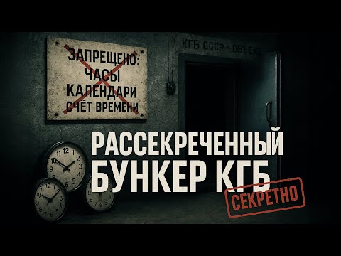 Сторож нашёл бункер, где запретили время — эксперимент КГБ, который пришлось закрыть