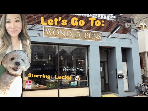 Wonder Pens, Bloor St & Kensington Market - Chill Sunday in Toronto! Stationary and Pens!
