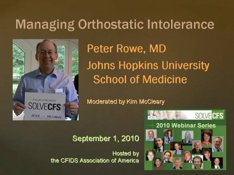 Managing Orthostatic Intolerance