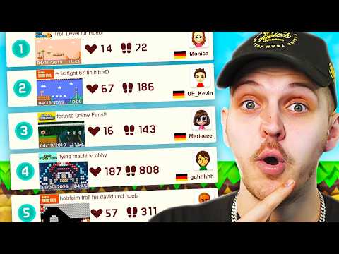 I'll play YOUR levels for 40 minutes!