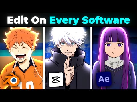 I Made An Edit On EVERY Editing Software