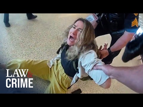 Drunk Woman Dragged Off Plane Groped Flight Attendant: Cops