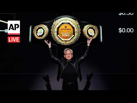 LIVE: Nvidia CEO Jensen Huang delivers keynote speech
