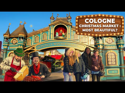 🎄 Ist DAS der schönste Weihnachtsmarkt Deutschlands? 🇩🇪 Magisches Köln (Heumarkt)!