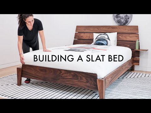 Building a Bed with Floating Nightstands