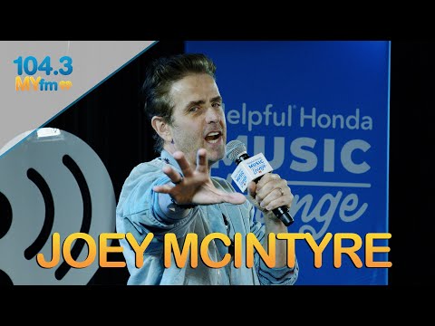Joey McIntyre performs at the Helpful Honda Music Lounge