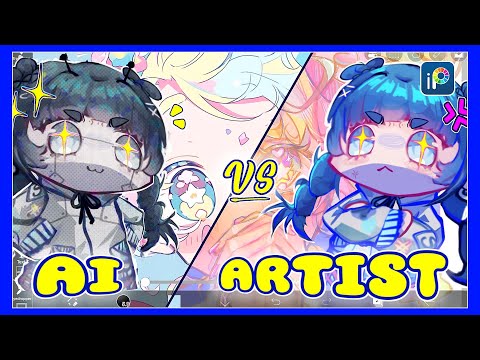 CAN an ARTIST BEAT AI?! // AI vs ARTIST