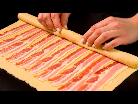 Do you have puff pastry and bacon? That's a great snack idea and perfect for the festive table! I