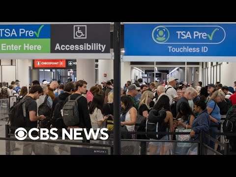 TSA officer shortages cause travel chaos