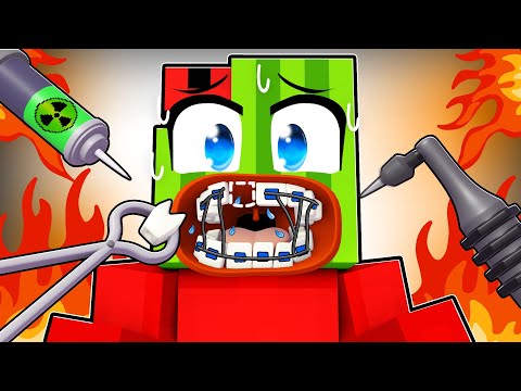 Melon Goes to The DENTIST in Minecraft!