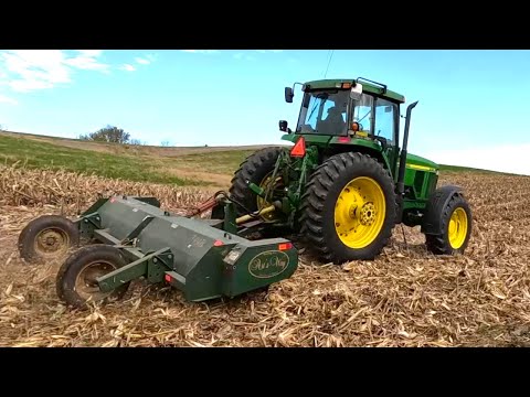 Shredding Corn Stalks as FAST as I Can!