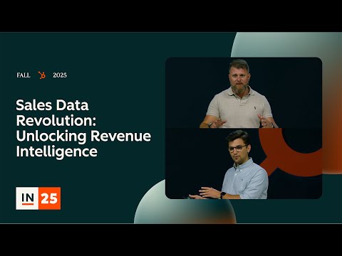Sales Data Revolution: Unlocking Revenue Intelligence | INBOUND 2025