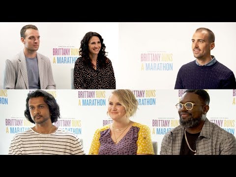 Fiona Dawson interviews the cast and director of Brittany Runs A Marathon