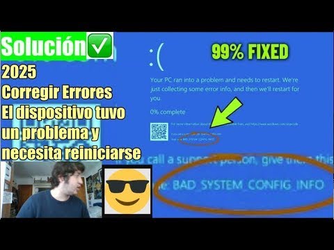 ✅ SOLUCION fix error bad system config info BAD SYSTEM CONFIG INFO windows 10 11 8 7 2025 1080p 30fp