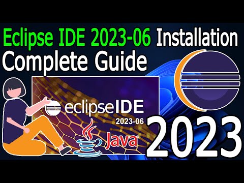 How to install Eclipse IDE 2023-06 on Windows 10/11 with JDK [ 2023 Update ] Eclipse - Latest JAVA