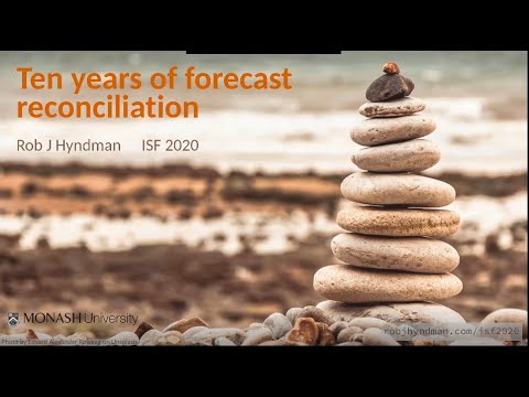 Professor Rob J Hyndman: Ten years of forecast reconciliation