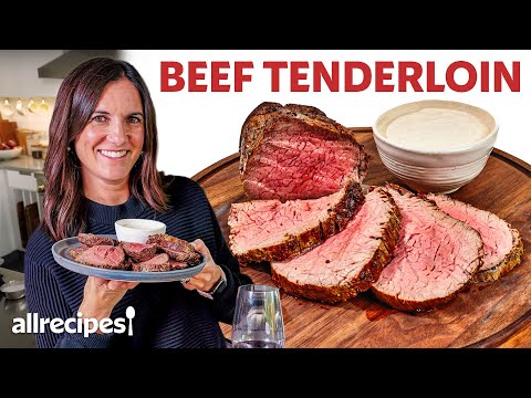 How to Make Beef Tenderloin with 3 Sauces (Cowboy Butter, Horseradish & Mushroom) | Allrecipes
