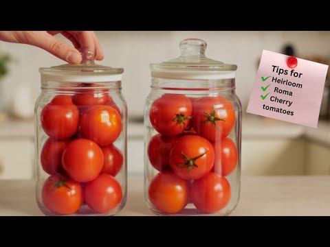 Tomatoes Stay Fresh For Months With This Amazing Trick!
