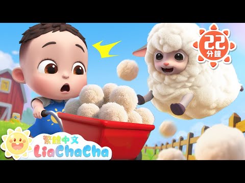 咩咩彩色羊 | 動物兒歌特輯 | 啟蒙教育 | 國語童謠 | 人氣兒歌 | LiaChaCha 依娜和恰恰 - 繁體中文 - 兒歌童謠