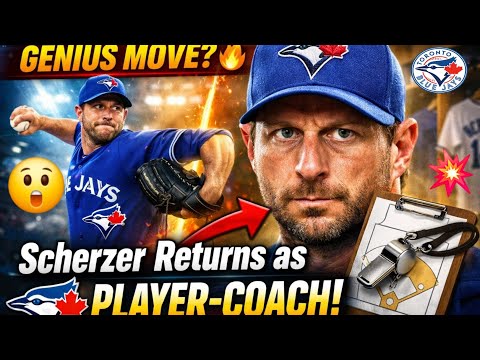 GENIUS MOVE: Blue Jays' Secret Plan to Bring Back Max Scherzer as Player-Coach Revealed!