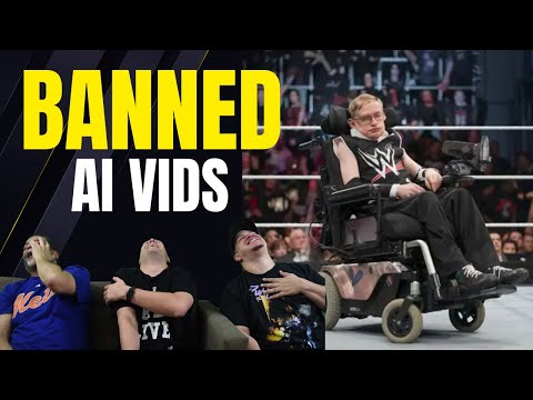 Reacting to Funny BANNED AI Vids