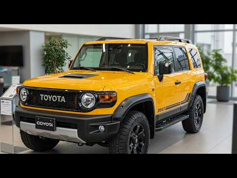 Toyota’s 2026 Land Cruiser Mini FJ: Small Size, Massive Off-Road Power!
